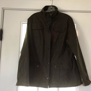 Ladies Barbour waxed utility jacket